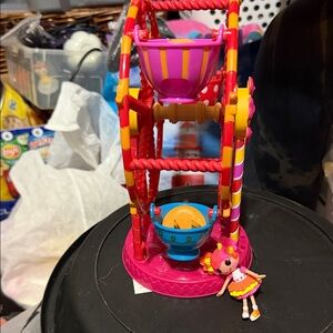 Colorful Ferris Wheel Toy with Doll lalaloopsie doll